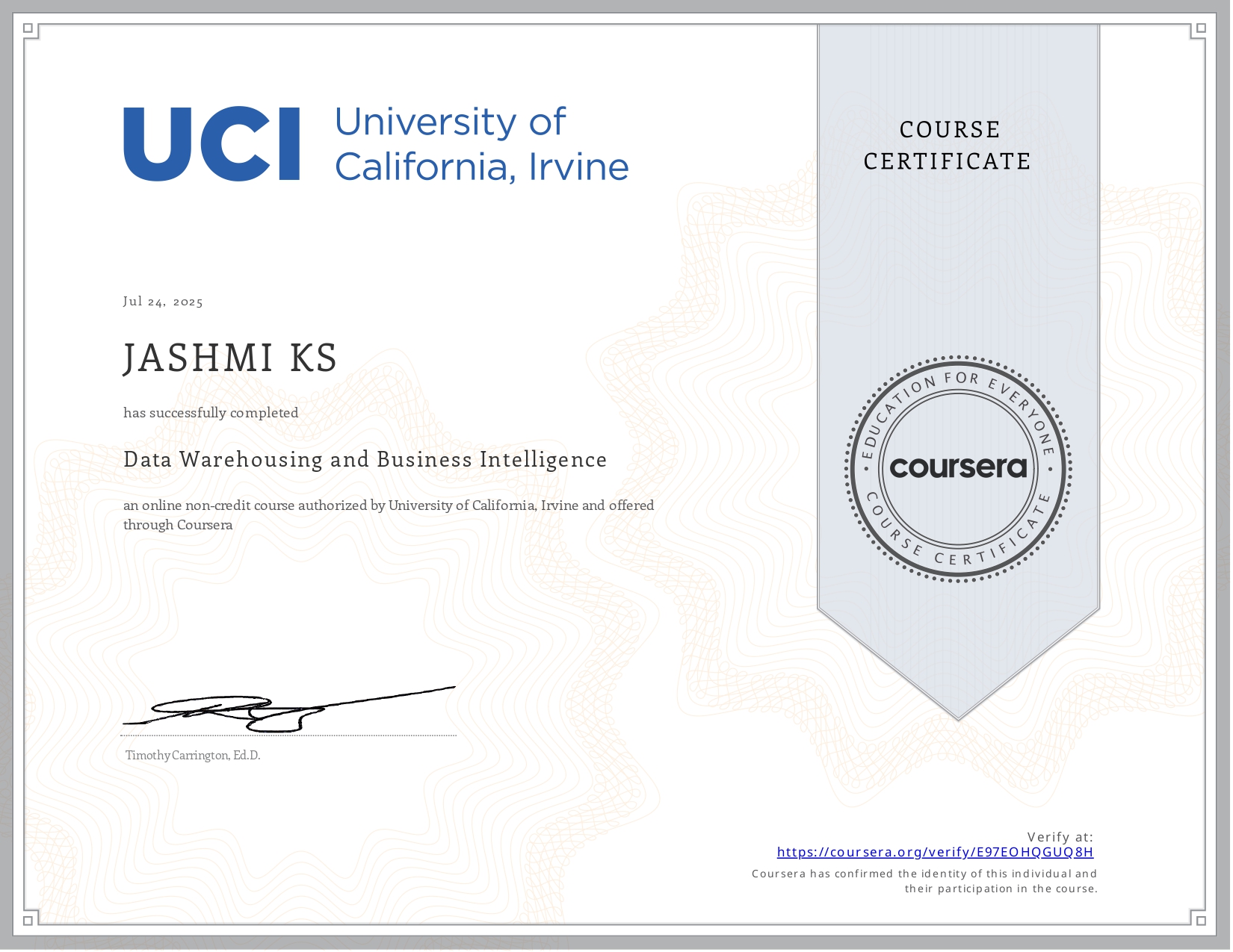 Data Warehousing and Business Intelligence thumbnail